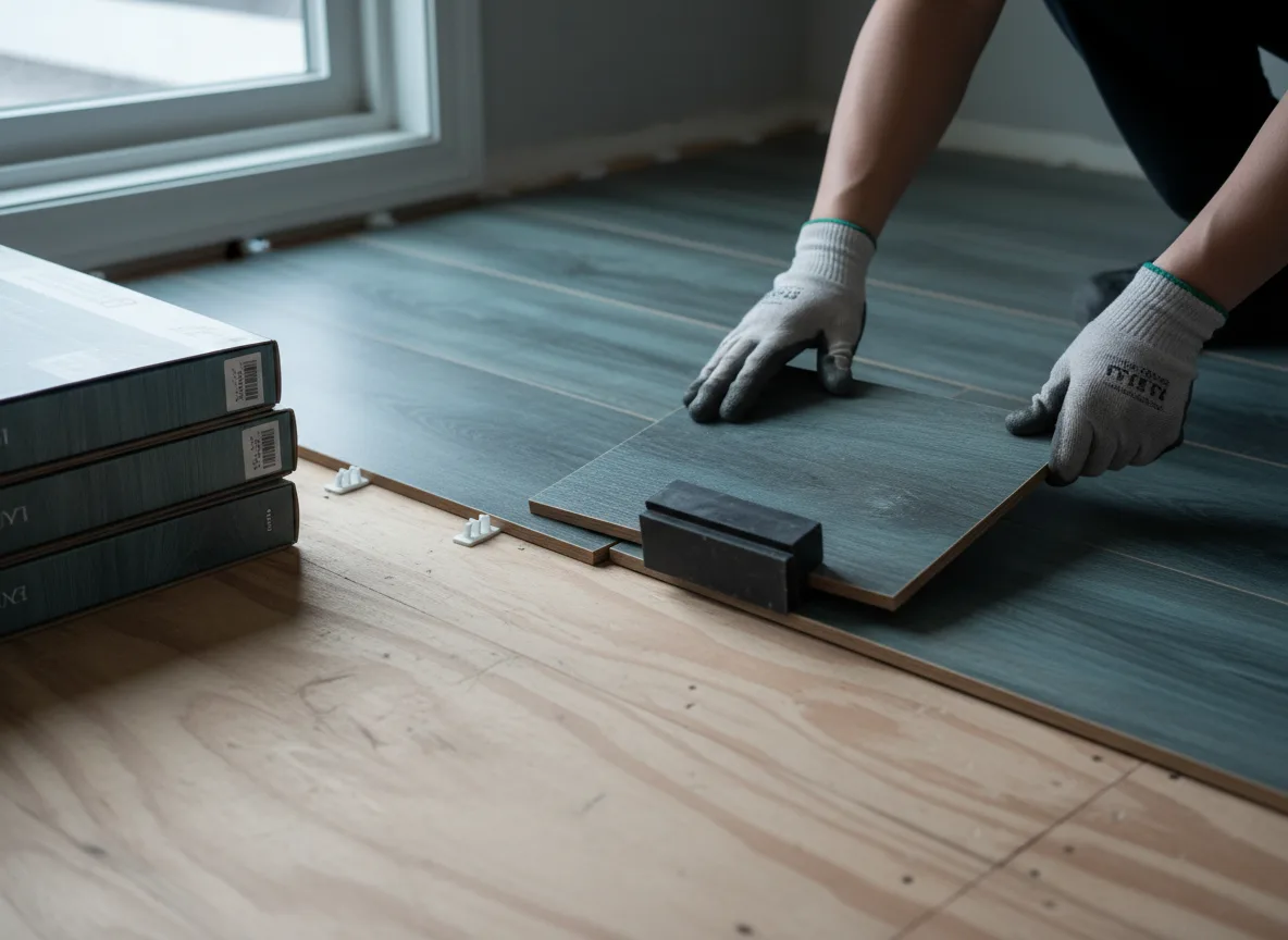 Luxury Vinyl Plank Installation company in Piqua, KS